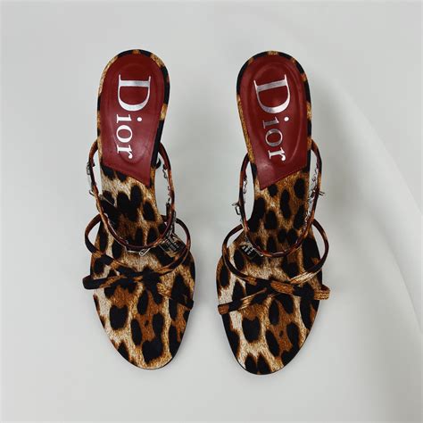 dior leopard espadrilles|dior summer sandals.